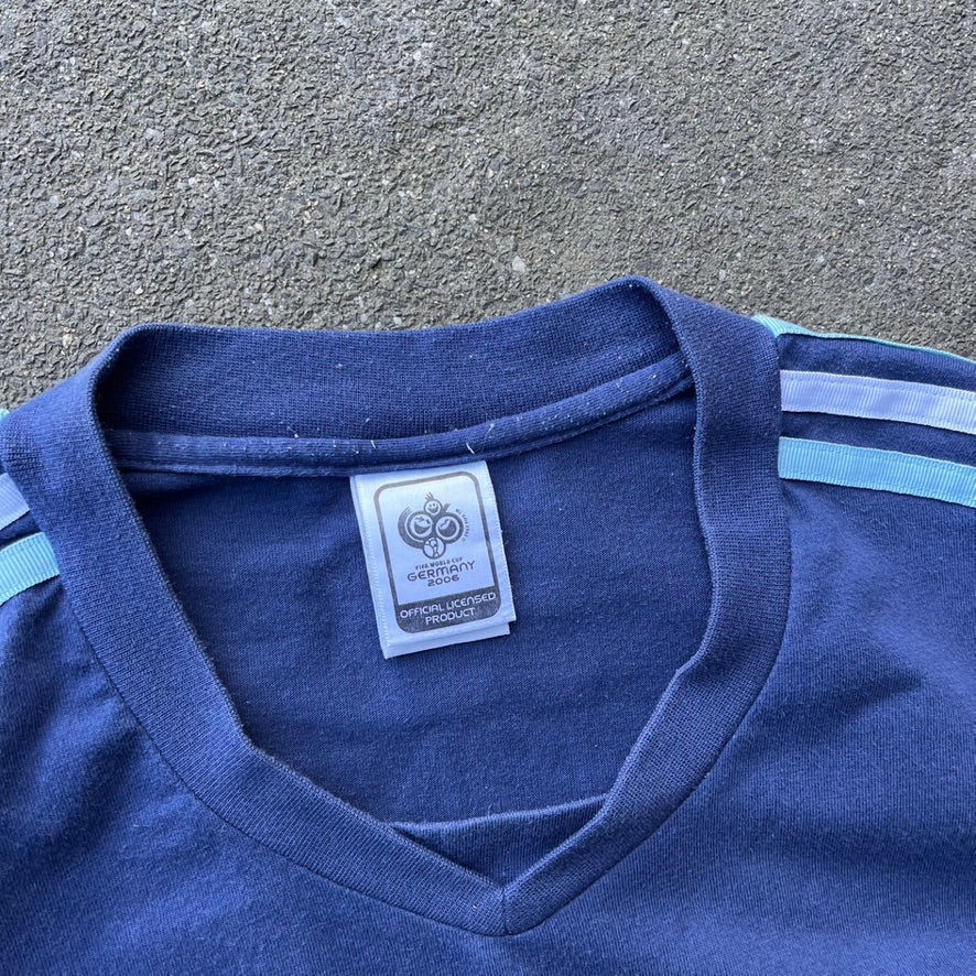 Vintage 2006 Blue Adidas Argentinia Tee - M
