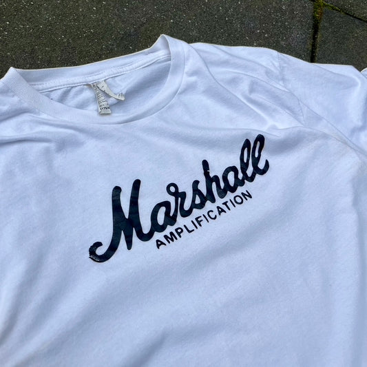 Vintage White Marshall Tee - L