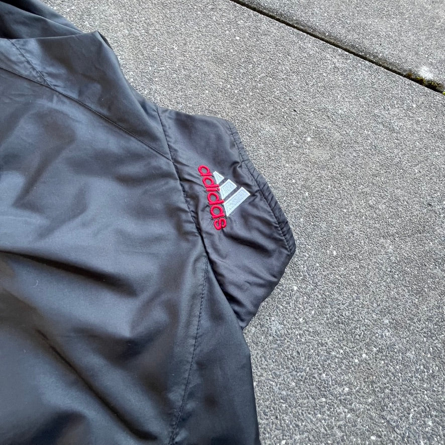 Vintage 1999 Black Adidas Track Jacket - M