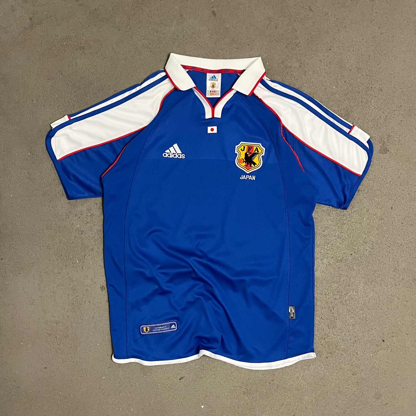 Vintage 2000 Blue Adidas Japan Kit - L