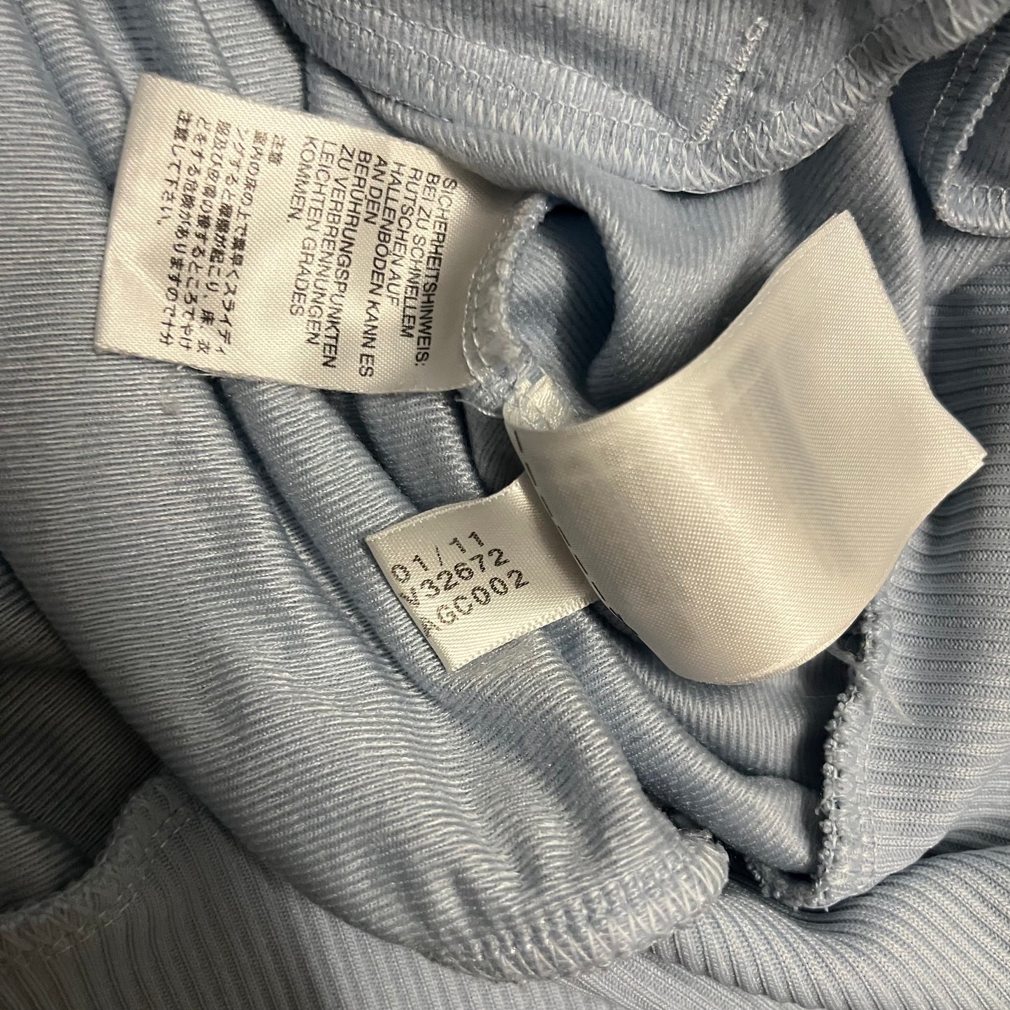 2011 Light Blue Adidas Firebird Track Jacket - L