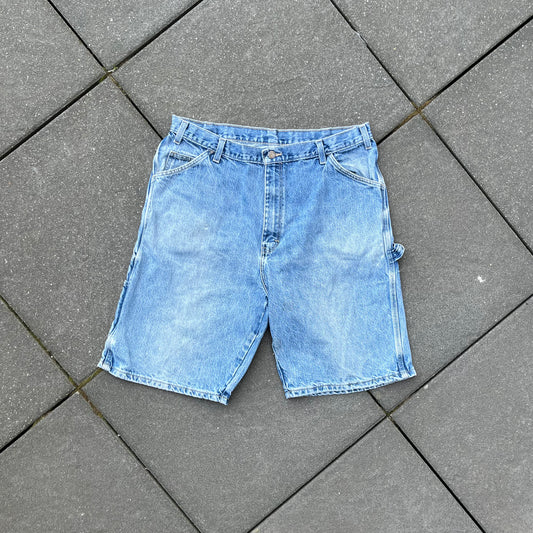 Vintage Blue Dickies Carpenter Jeans Shorts - 40