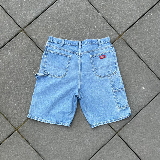 Vintage Blue Dickies Carpenter Jeans Shorts - 40