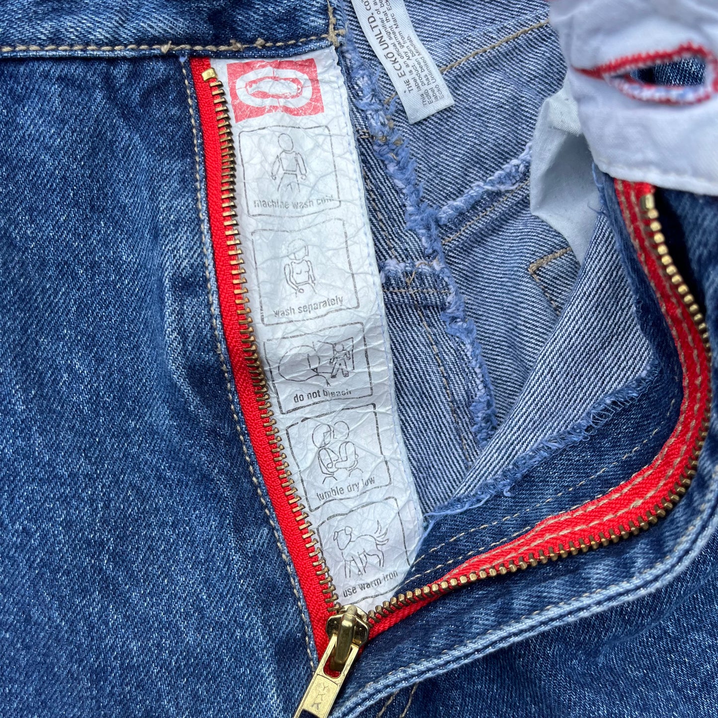 Vintage Y2K Blue Ecko Carpenter Jeans Shorts - 33