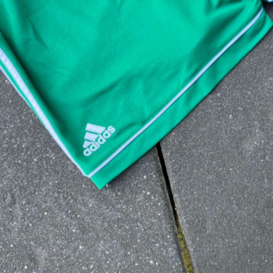 2018 Green Adidas Shorts - L