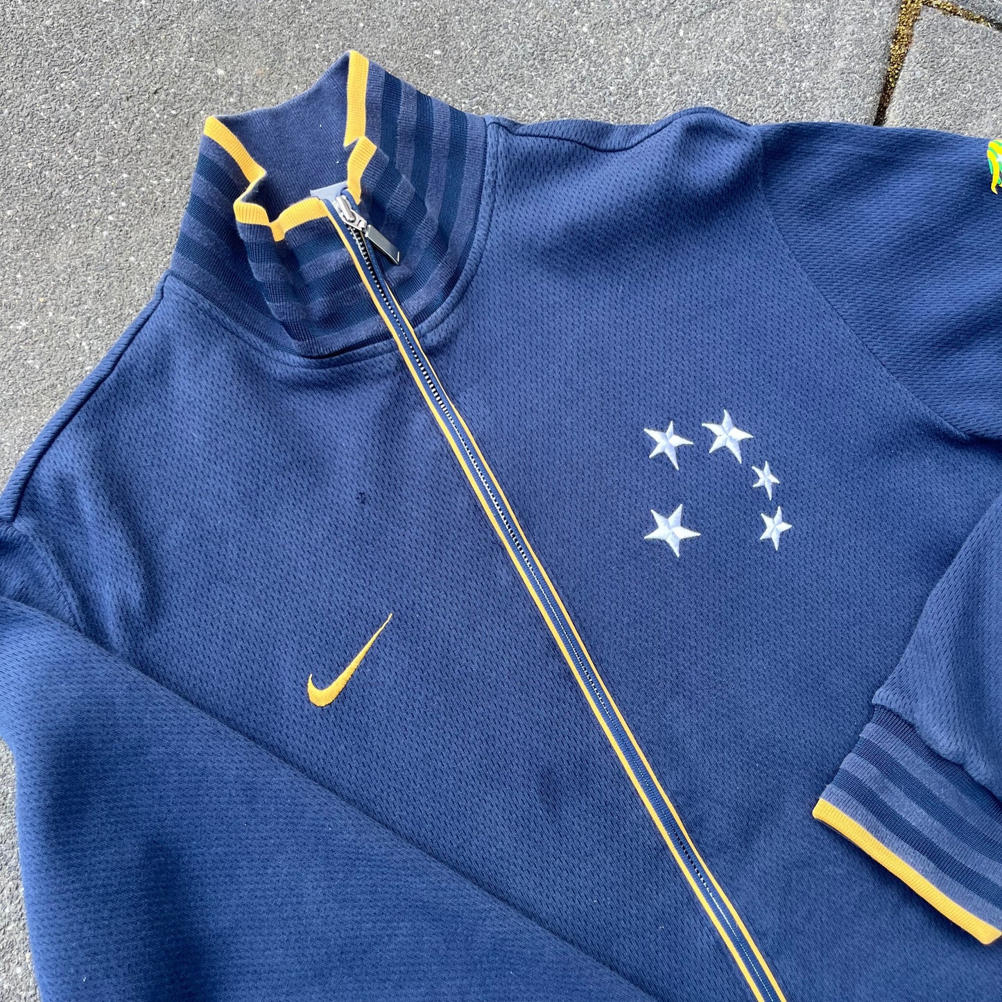 Vintage Blue Nike Australia Zip Up - L