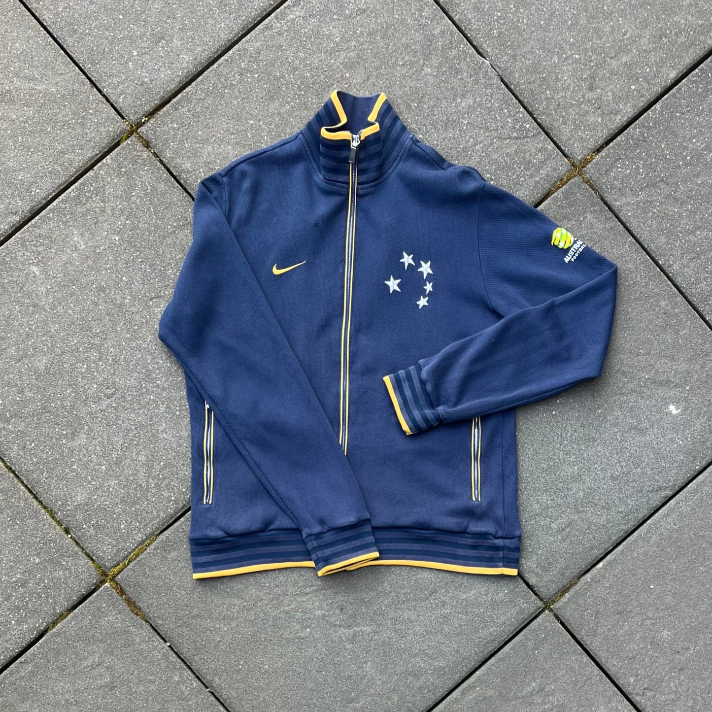 Vintage Blue Nike Australia Zip Up - L