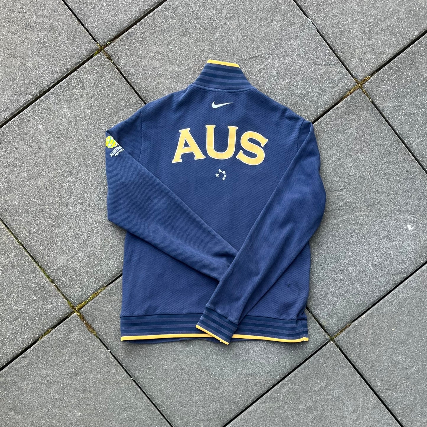 Vintage Blue Nike Australia Zip Up - L